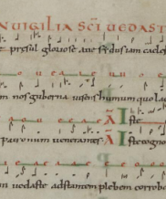 Notation musicale, manuscrit