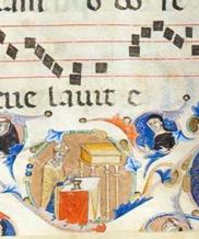 Enluminure, notes musique