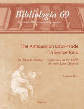 Bibliologia 69 Couverture d'ouvrage