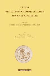 L’étude des auteurs classiques latins