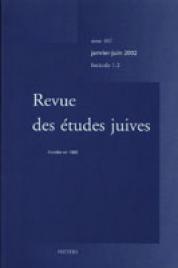 Revue des études juives