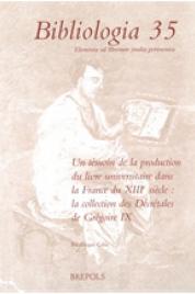 Un témoin de la production du livre universitaire dans la France du XIIIe s.
