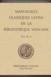 Les manuscrits classiques latins du Vatican