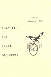 Gazette du livre médiéval