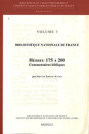 Bibliothèque nationale de France. Hébreu 175 à 200. Commentaires bibliques