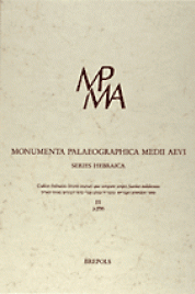 Monumenta paleographica 3