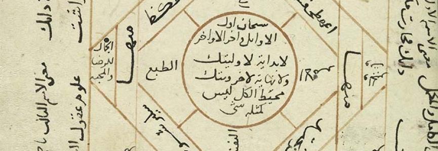 Manuscrit, écriture arabe