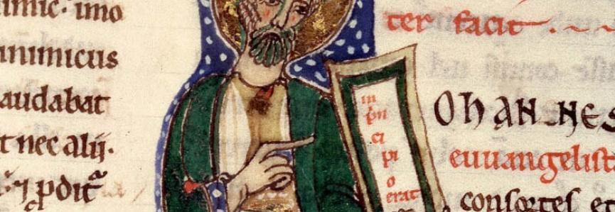 Saint Jean, Charleville-Mézières, BM, 246b (vol. 1), f. 83 saint Jean, manuscrit