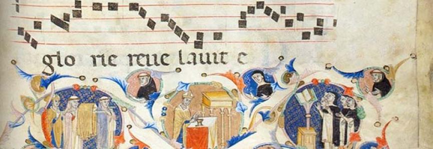 Enluminure, notes musique