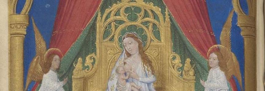 Vierge Marie, Enfant Jésus, Tente