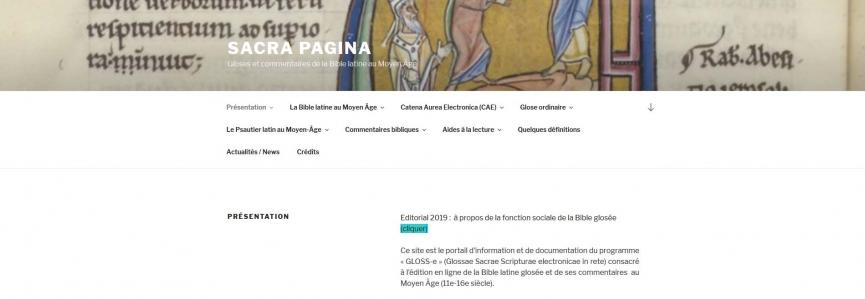 Sacra Pagina